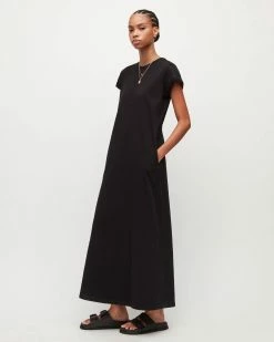 Promo 🤩 Anna Maxi 👗 Dress Black 🎁 -Cheap Women's Dresses Store WD311W 5 5