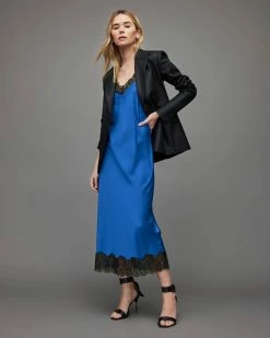 Best deal 🎉 Tigi Midi 👗 Dress Delphinium Blue ⌛