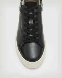 Outlet ❤️ Shana Leather Trainers Black 🛒 -Cheap Women's Dresses Store WF0042Z 5 3