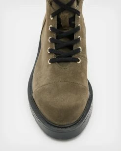 Top 10 ✔️ Dusty Suede 🥾 Boots Dark Olive Green ⭐ -Cheap Women's Dresses Store WF563X 7917 3