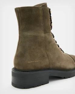 Top 10 ✔️ Dusty Suede 🥾 Boots Dark Olive Green ⭐ -Cheap Women's Dresses Store WF563X 7917 5