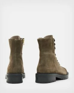 Top 10 ✔️ Dusty Suede 🥾 Boots Dark Olive Green ⭐ -Cheap Women's Dresses Store WF563X 7917 6