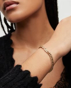 Outlet 🌟 Love Script Gold-Tone Bracelet Warm Brass 💯