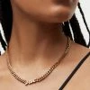 Deals 🛒 Love Script Chunky Gold-Tone Necklace Warm Brass 😉