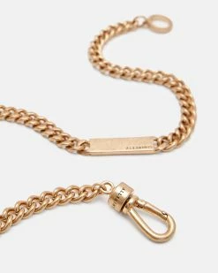 Deals 🛒 Love Script Chunky Gold-Tone Necklace Warm Brass 😉 -Cheap Women's Dresses Store WJ515Y 6395 5