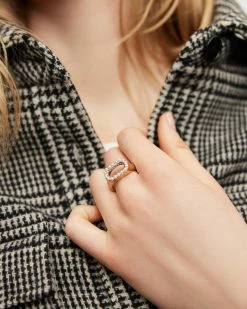 Brand new ⌛ Vida Gold-Tone Pearl Ring Warm Brass 😍