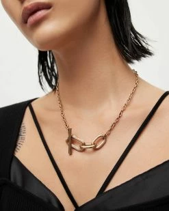 Top 10 🔥 Loren Texture Gold-Tone Necklace Warm Brass 🌟