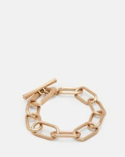 Best reviews of 👏 Loren Texture Chain Bracelet Warm Brass 🤩 -Cheap Women's Dresses Store WJ564Y 6395 4