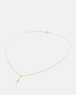 Cheap 😍 Bolt Gold Vermeil Pendant Necklace Gold Vermeil ⭐ -Cheap Women's Dresses Store WJ582Y 8099 4