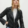 Cheapest 🥰 Dalby Faux Biker Jacket Black 🥰
