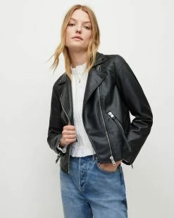 Cheapest 🥰 Dalby Faux Biker Jacket Black 🥰 -Cheap Women's Dresses Store WL073X 5 2