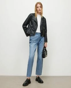 Cheapest 🥰 Dalby Faux Biker Jacket Black 🥰 -Cheap Women's Dresses Store WL073X 5 3