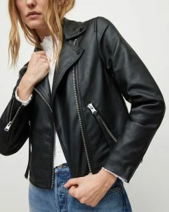 Cheapest 🥰 Dalby Faux Biker Jacket Black 🥰 -Cheap Women's Dresses Store WL073X 5 5