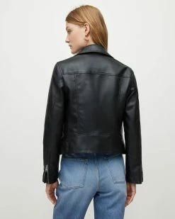 Cheapest 🥰 Dalby Faux Biker Jacket Black 🥰 -Cheap Women's Dresses Store WL073X 5 6