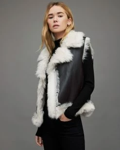 Discount 🥰 Luna 4-in-1 Shearling Biker Jacket Black/Natural 🤩 -Cheap Women's Dresses Store WL086R 2610 5