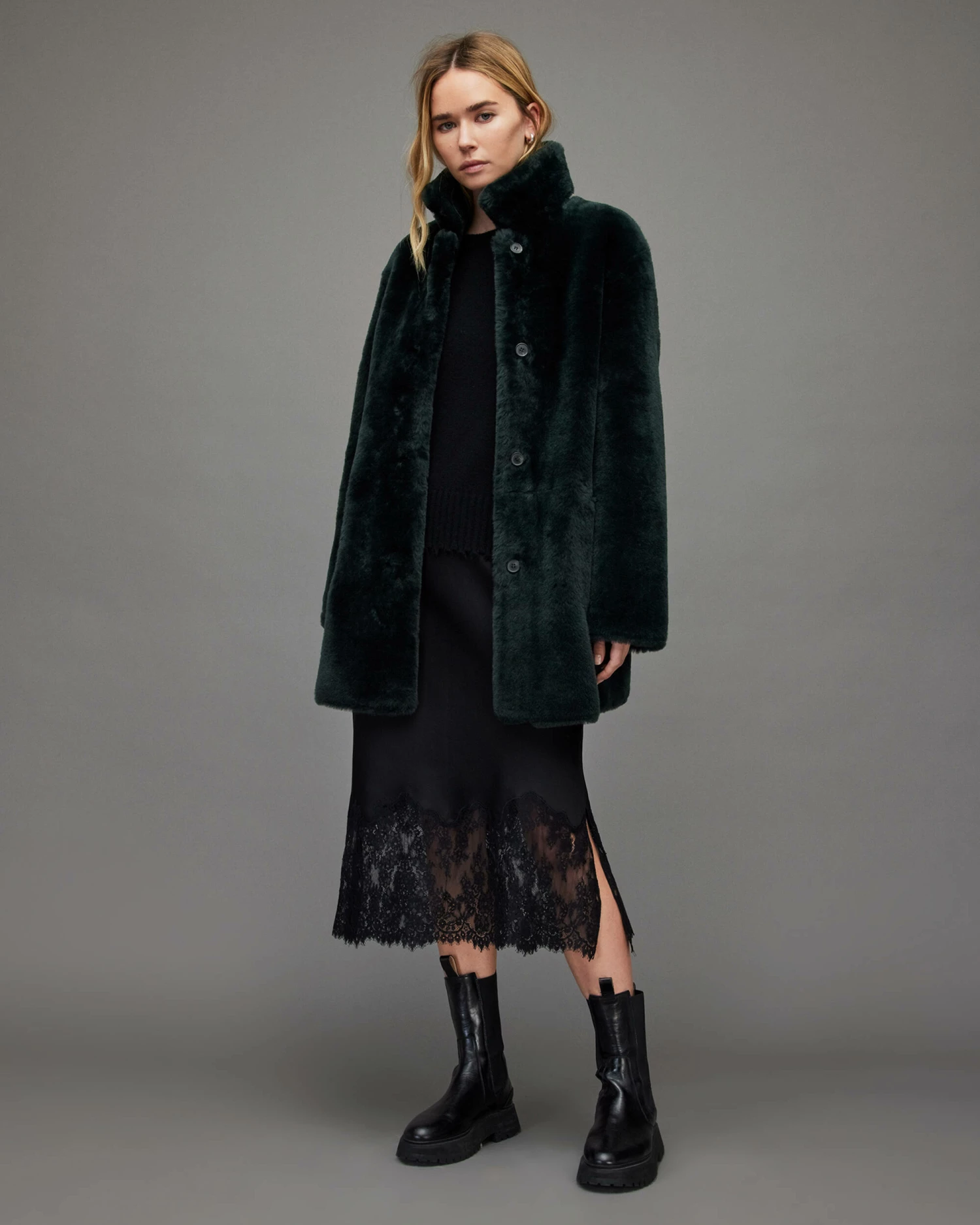 Best Sale π Serra Reversible Shearling Jacket Forest Green β 1 Best Sale π Serra Reversible Shearling Jacket Forest Green β