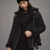 Best reviews of 🛒 Rei Shearling Biker Jacket Black/Black 🔥