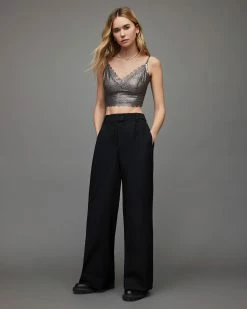 New 🧨 Maren Shimmer Bra Top Silver 🤩