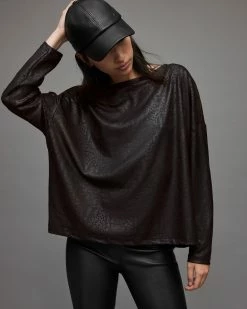 Hot Sale 🌟 Rita Snake T-Shirt Black 😀