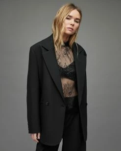 New ✔️ Corin Oversized Blazer Black 😍 -Cheap Women's Dresses Store WT006Y 5 4