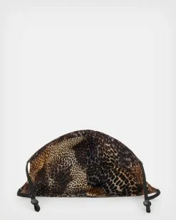 Discount 🛒 Emelia Silk Blend Face Mask Natural Brown 🔔 -Cheap Women's Dresses Store WV505X 7094 6