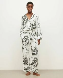 Budget π Safi Orsino Pyjama Trousers Ecru White π