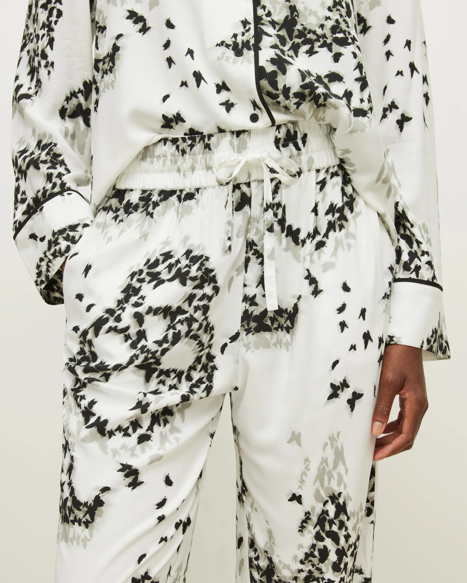 Budget π Safi Orsino Pyjama Trousers Ecru White π 4 Budget π Safi Orsino Pyjama Trousers Ecru White π - Image 4